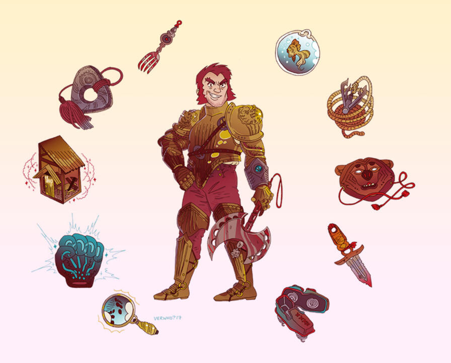 The Adventure Zone - Balance - Magnus illustration